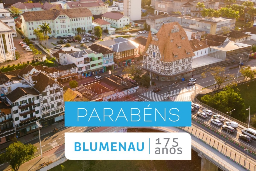PARABÉNS, BLUMENAU