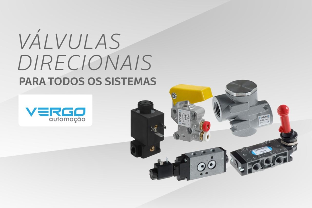 VÁLVULAS DIRECIONAIS PARA TODOS OS SISTEMAS