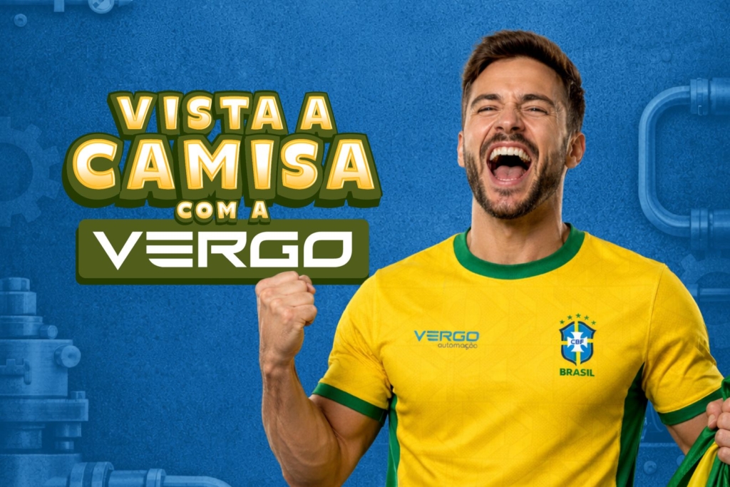 VISTA A CAMISA COM A VERGO AUTOMAÇÃO