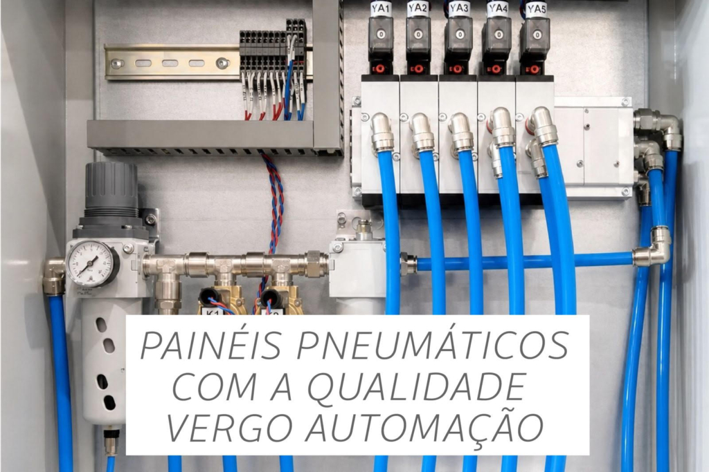 PAINÉIS PNEUMÁTICOS MONTADOS COM QUALIDADE, PRECISÃO E CONFIABILIDADE